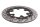 Brake disc front right floating drilled rotor disk wheel BMW K 1 K-1 88-93