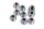 Spie cruscotto set luci di controllo coperture lenti BMW R 1150 R R28 0429 01-06