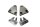 Koplamphouder steun bevestiging links rechts Honda CB 1000 F Big One SC30 93-96