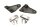 Koplamphouder steun bevestiging links rechts Honda CB 1000 F Big One SC30 93-96