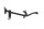 Support de carénage gauche avant araignée fixation tube cadre BMW K 1 K-1 88-93