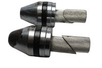 Embouts de guidon contrepoids gauche droite bouchons Kawasaki ER-6N ER650A 05-08
