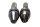 Embouts de guidon contrepoids gauche droite bouchons Kawasaki ER-6N ER650A 05-08