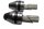 Embouts de guidon contrepoids gauche droite bouchons Kawasaki ER-6N ER650A 05-08
