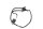 Interruttore stop posteriore sensore pedale freno BMW R 1150 R R28 0429 01-06