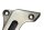 Voetsteunhouder achter links duo passagier Honda CB 1000 F Big One SC30 93-96