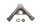 Brake line splitter distributor Y-piece junction fork front BMW K 1 K-1 88-93