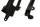 Support carénage fixation patte attache kit bas Kawasaki ER-6N ER650A 05-08