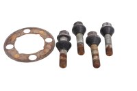 Hjulbultar sats bakre distansbricka fälg nav skruvar BMW R 1150 R R28 0429 01-06
