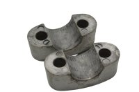 Torretas manillar elevadores abrazaderas kit Honda CB 1000 F Big One SC30 93-96