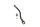 Brake hose line rear with banjo bolt and copper sealing washer BMW K 1 K-1 88-93
