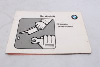 Servicebog vedligeholdelseshæfte eftersyn K-modeller Boxer BMW K 1 K-1 88-93