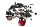 Vis boulons écrous visserie pièces diverses supports Kawasaki ER-6N ER650A 05-08
