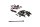 Vis boulons écrous visserie pièces diverses supports Kawasaki ER-6N ER650A 05-08