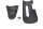 Heat shield exhaust guard set Honda MSX 125 A Mini Street X-Treme (Grom) 21-21