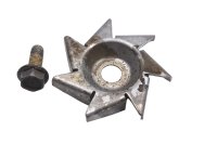 Water pump impeller wheel vane rotor coolant cooling with bolt BMW K 1 K-1 88-93