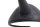 Rear view mirror left black round Bumm Busch Müller with nut BMW K 1 K-1 88-93