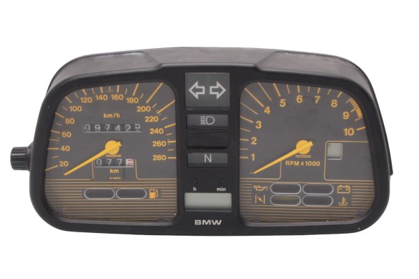 Speedometer instrument cluster dash clocks tachometer gauges BMW K 1 K-1 88-93