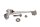 Pedale freno posteriore leva destro con vite dado rondella BMW K 1 K-1 88-93