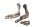 Fairing bracket mount holder pair left right front upper BMW K 1 K-1 88-93