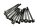Tornillería motor pernos cárter tapa tuercas arandelas Yamaha GTS 1000 4BH 93-95