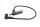 Ignition lead 2 spark plug cap HT wire boot Beru 12122305042 BMW K 1 K-1 88-93