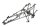 Heckrahmen Hilfsrahmen Sitzbankträger hinten BMW R 1200 GS K25 0307 R12 04-07
