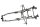 Heckrahmen Hilfsrahmen Sitzbankträger hinten BMW R 1200 GS K25 0307 R12 04-07