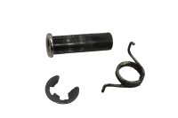 Repose-pied pilote avant gauche axe ressort clip Kawasaki ER-6N ER650A 05-08