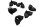 Cush drive rubbers rear wheel damper set sprocket hub Suzuki TL 1000 S AG 97-01