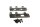 Platines déport adaptateur repose-pieds gauche droite Suzuki TL 1000 S AG 97-01