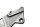 Platine repose-pied support pilote avant droit Suzuki TL 1000 S AG 97-01