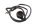 Câble manocontact pression huile faisceau Honda XRV 750 Africa Twin RD07 93-03