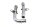 Tubes eau refroidissement avant arrière Honda XRV 750 Africa Twin RD07 93-03