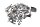 Motorbultar skruvar sats muttrar brickor värmeskydd Yamaha XJ 900 F 4BB 91-94