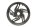 Bakfälg hjul 4.0x17 MT H2 7664746 17 tum BMW R 1200 GS K25 0307 R12 04-07
