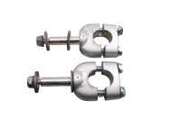 Pontets de guidon brides rehausseurs paire Honda XRV 750 Africa Twin RD07 93-03