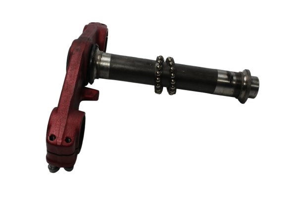 Té de fourche inférieur axe colonne direction rouge Kawasaki ER-6N ER650A 05-08