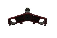 Té de fourche inférieur axe colonne direction rouge Kawasaki ER-6N ER650A 05-08