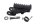 Repose-pied pilote avant droit axe ressort Honda XRV 750 Africa Twin RD07 93-03