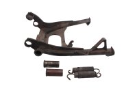 Béquille centrale avec ressorts et douilles Honda XRV 750 Africa Twin RD07 93-03