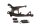 Béquille centrale avec ressorts et douilles Honda XRV 750 Africa Twin RD07 93-03