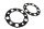 Entretoise disque de frein cale rondelle paire avant Kawasaki ER-6N ER650A 05-08