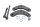 Verlagingsset dogbones trekstangen vering achter Kawasaki Ninja 650 P 23-23