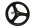 Jante avant 18 pouces 3 branches roue 23R Honda CB 1000 F Big One SC30 93-96