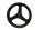 Jante avant 18 pouces 3 branches roue 23R Honda CB 1000 F Big One SC30 93-96