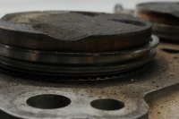 Cylinder kolvar motorblock ringar bultar sats Suzuki GSX 750 E GS75X-E 80-83