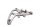 Platine repose-pied avant droit support conducteur BMW R 1150 R R28 0429 01-06