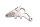 Platine repose-pied avant droit support conducteur BMW R 1150 R R28 0429 01-06