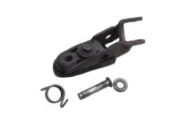 Repose-pied avant gauche pilote ressort axe Honda XRV 750 Africa Twin RD07 93-03